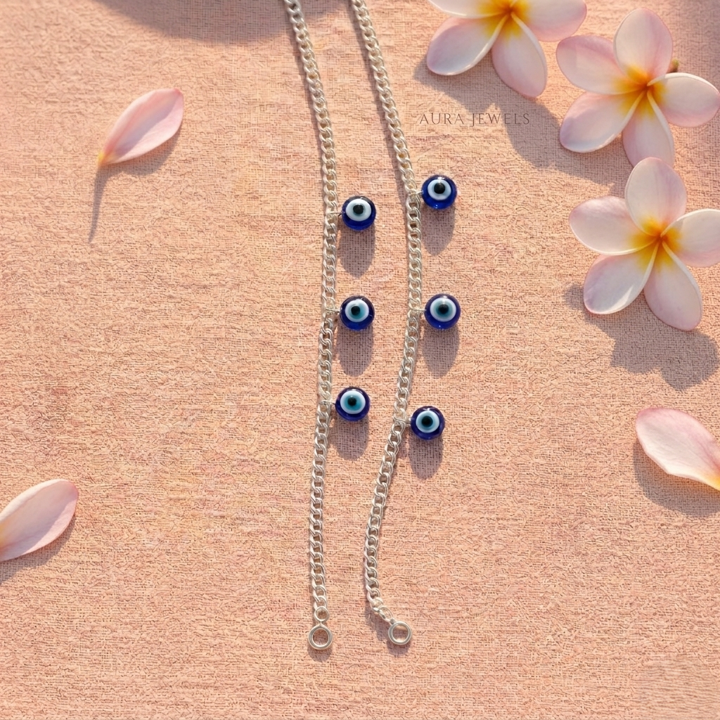 Evil Eye Charm Anklets