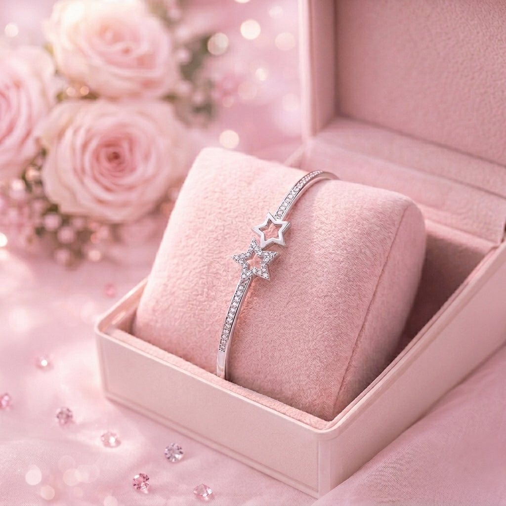 Star Bangle Bracelet