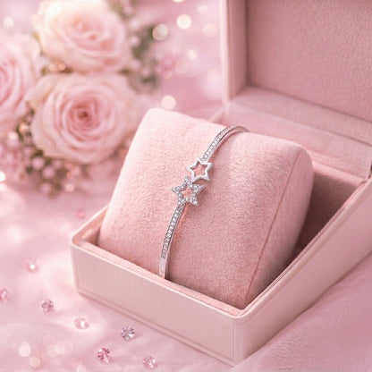 Star Bangle Bracelet