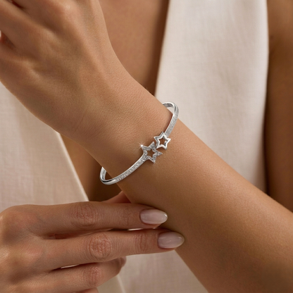 Star Bangle Bracelet