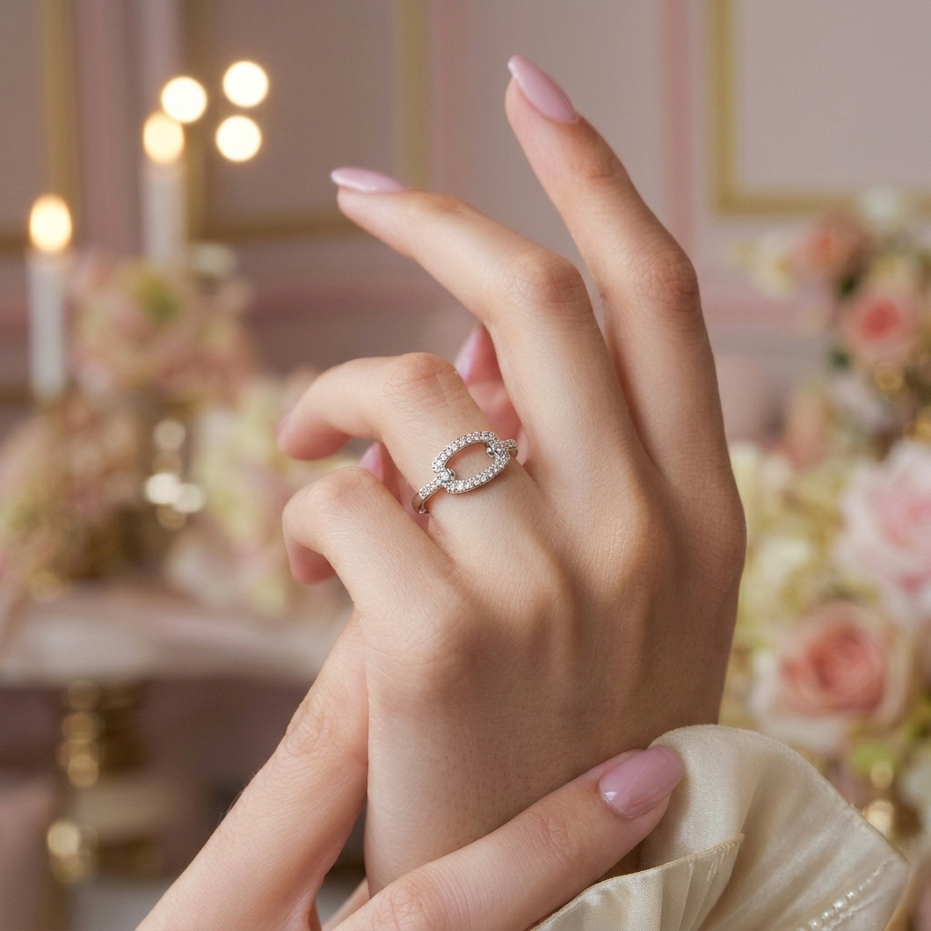 Silver Starlet Ring