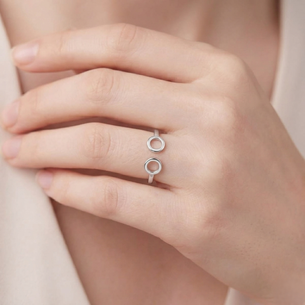 Silver Open Ring