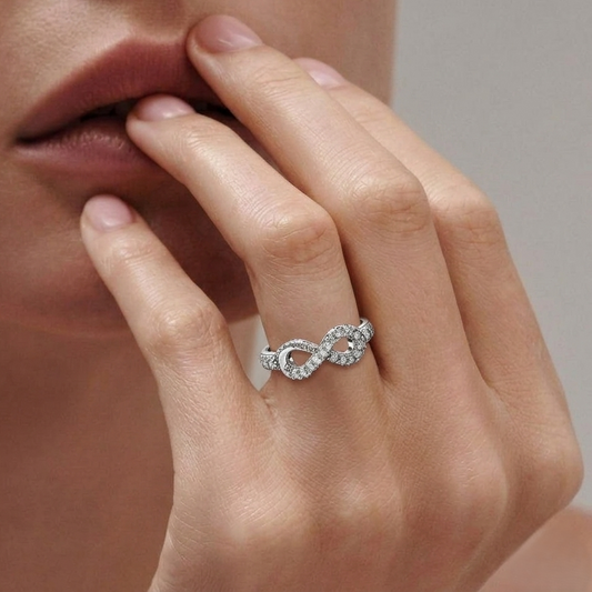 Silver Infinity Ring