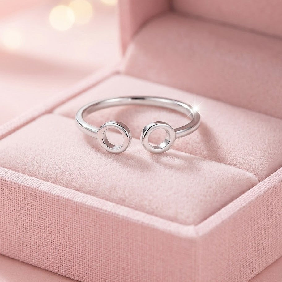 Silver Open Ring