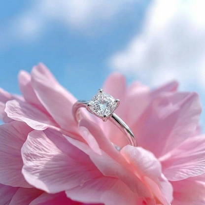 Silver Frost Weave Ring