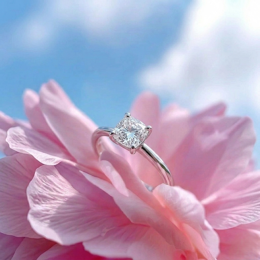 Silver Frost Weave Ring