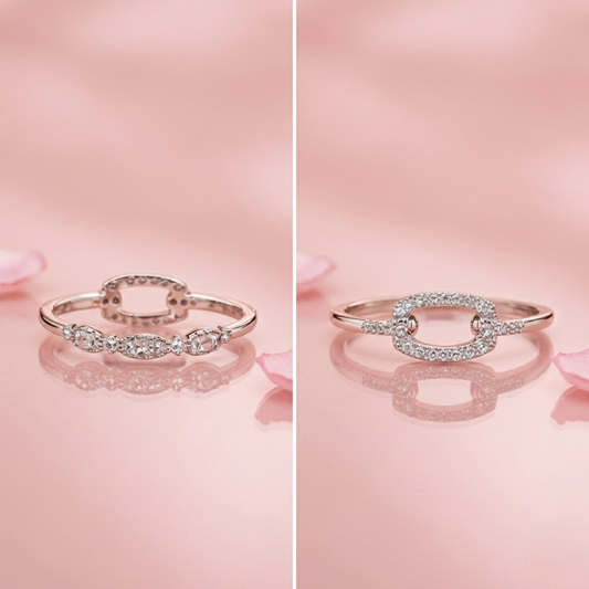 Silver Starlet Ring